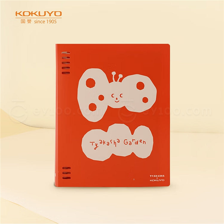 KOKUYO x TYAKASHA Binder Notebook B5 40P 8mm Red