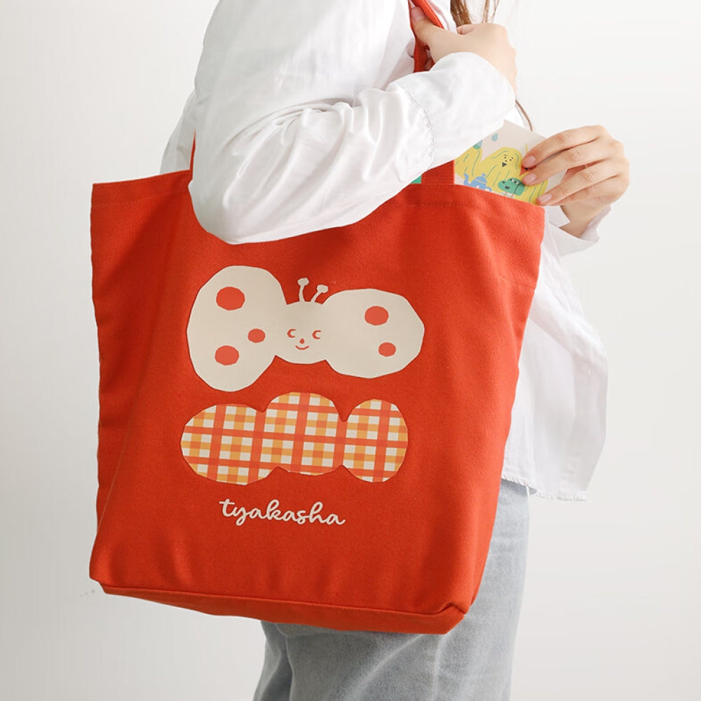 KOKUYO x TYAKASHA Tote Bag WSG-KB3M02-5 Red