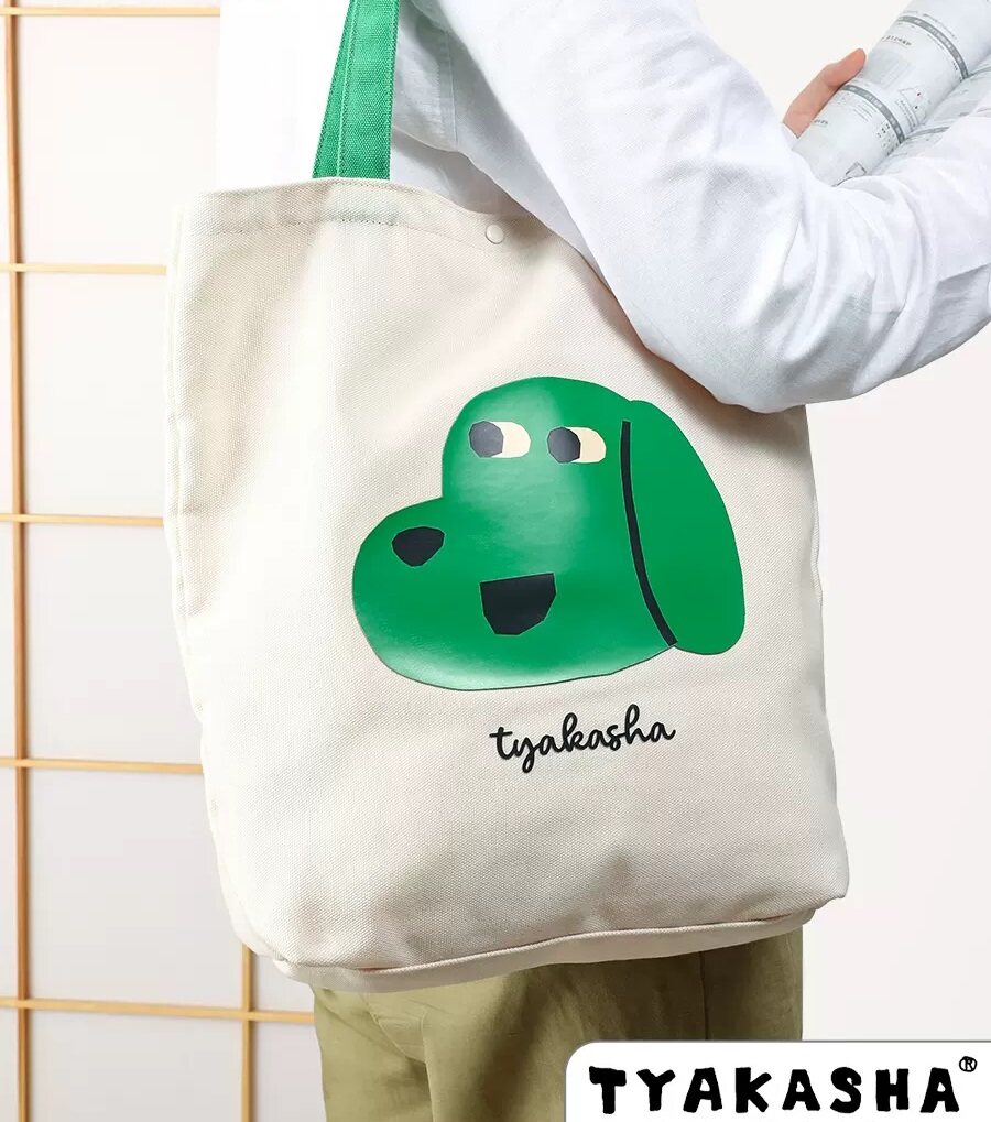 KOKUYO x TYAKASHA Tote Bag WSG-KB3M02-7 Green