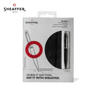 SHEAFFER VFM 9405 Black Ball Pen with A5 Notebook