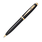 SHEAFFER 100 Glossy Black Gold Trim SF9322-2 Ball Pen