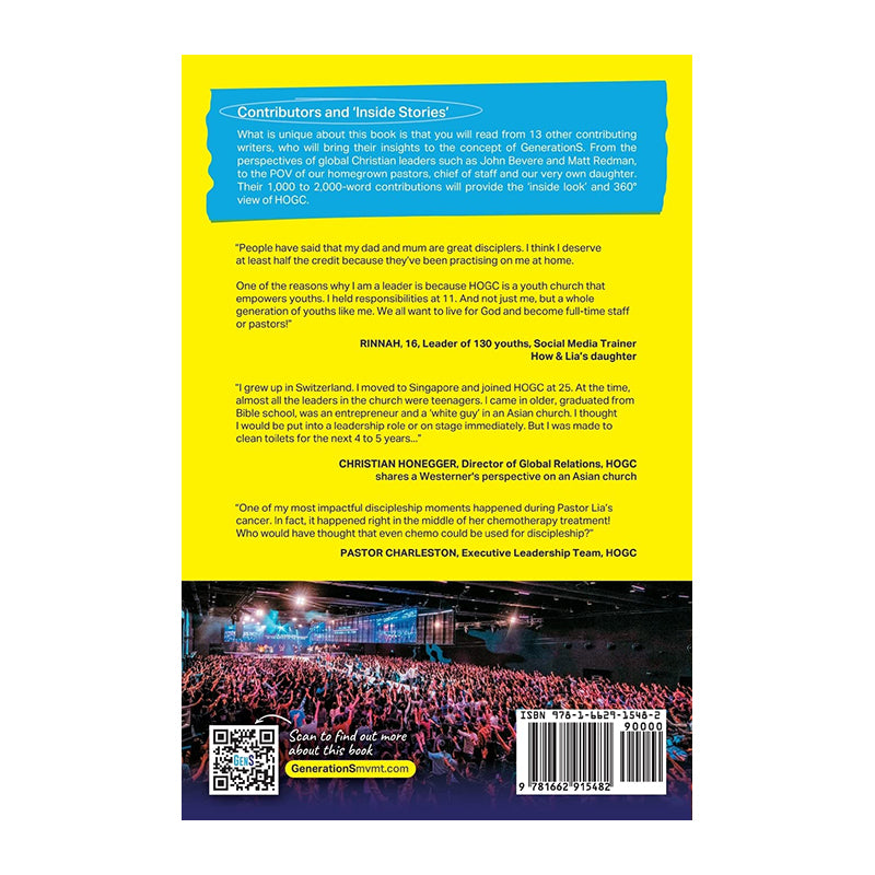 GenerationS (Volume 1): How to Grow Your Church Younger and Stronger, Paperback