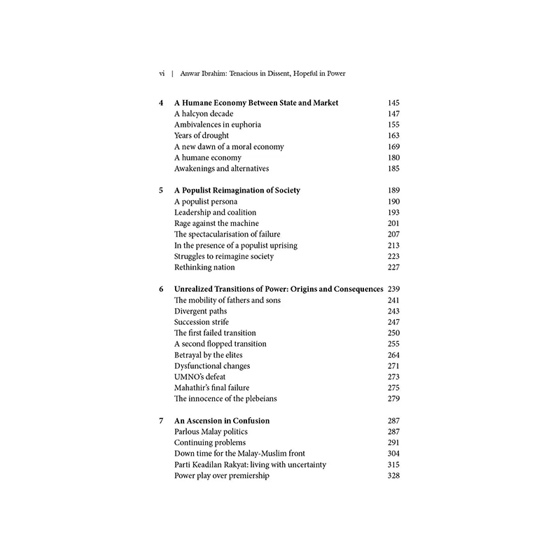 Anwar Ibrahim: Tenacious In Dissent, Hopeful In Power by Khoo Boo Teik