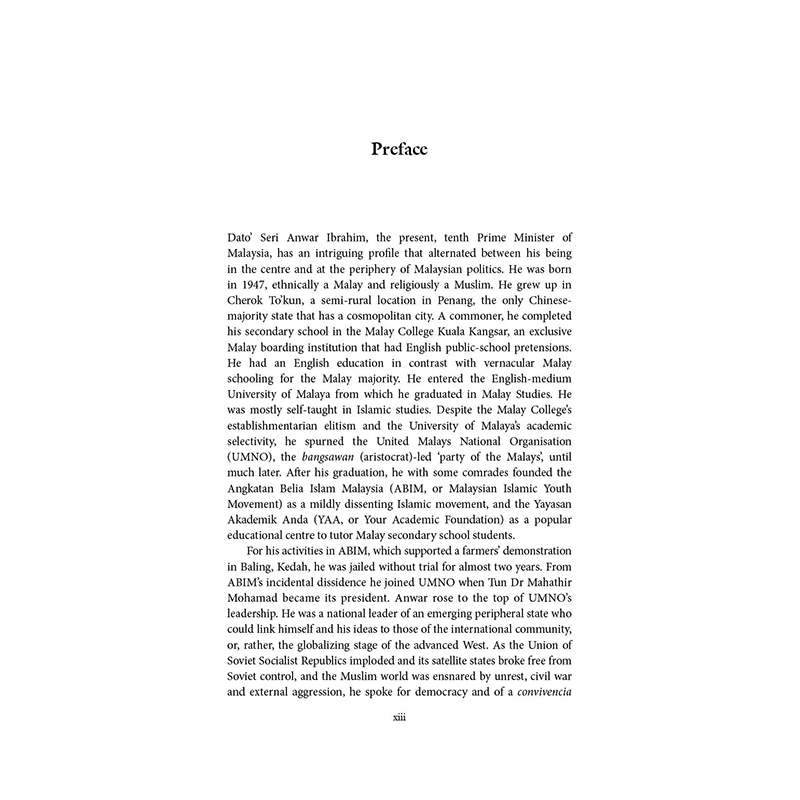 Anwar Ibrahim: Tenacious In Dissent, Hopeful In Power by Khoo Boo Teik