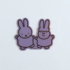 MIFFY x greenflash Sticker Puple
