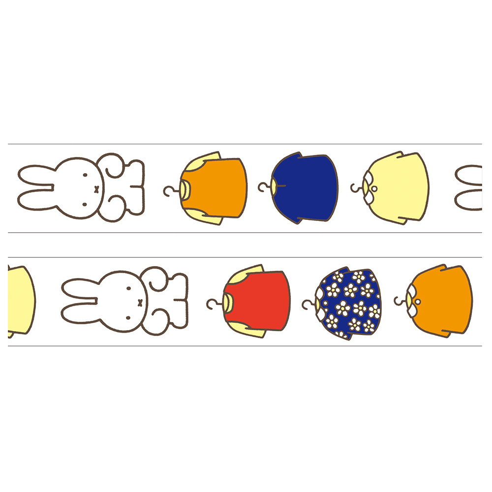 MIFFY x greenflash Clear Masking Tape 20mm Dress