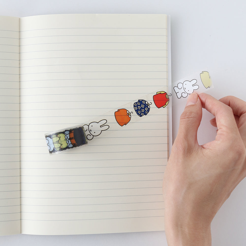 MIFFY x greenflash Clear Masking Tape 20mm Dress