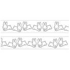 MIFFY x greenflash Clear Masking Tape 20mm Rabbit