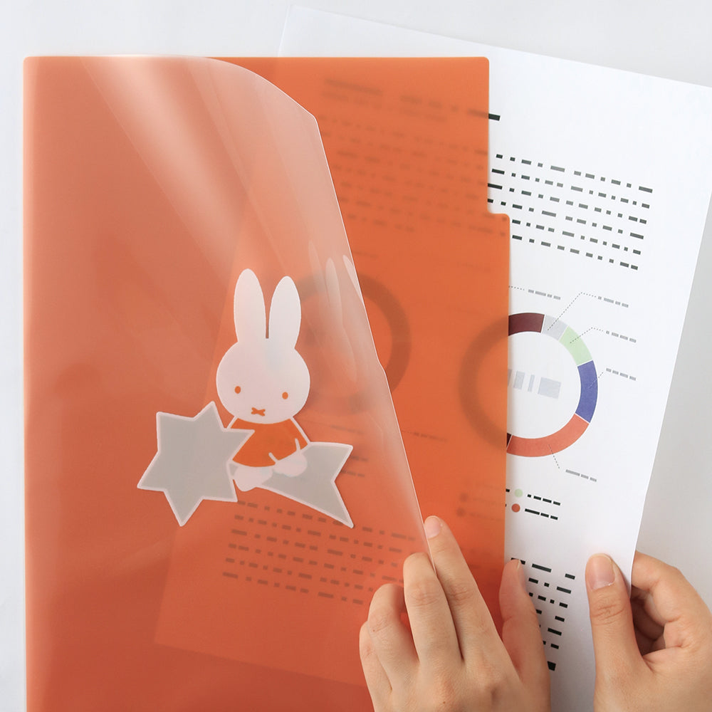MIFFY x greenflash Pocket Clear File A4 Star