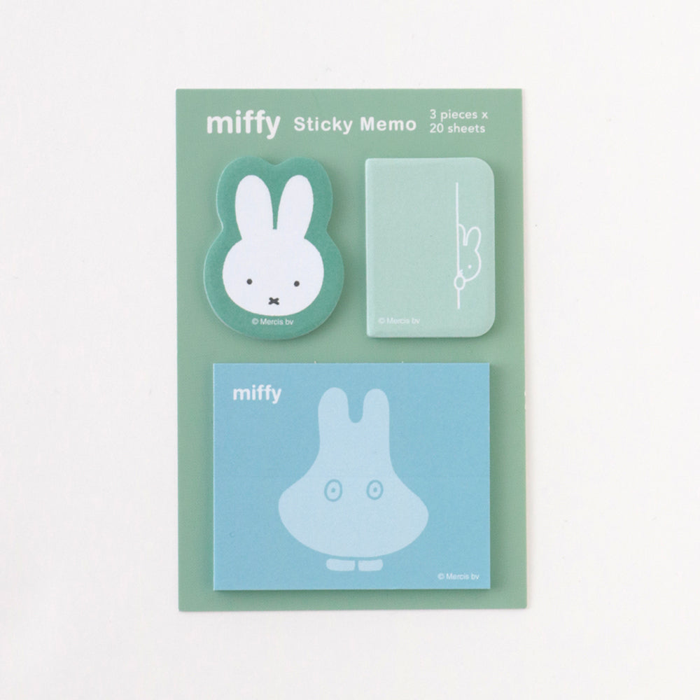 MIFFY x greenflash Diecut Sticky Memo 7x10.5cm Obake