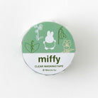 MIFFY x greenflash Clear Masking Tape 20mm Garden