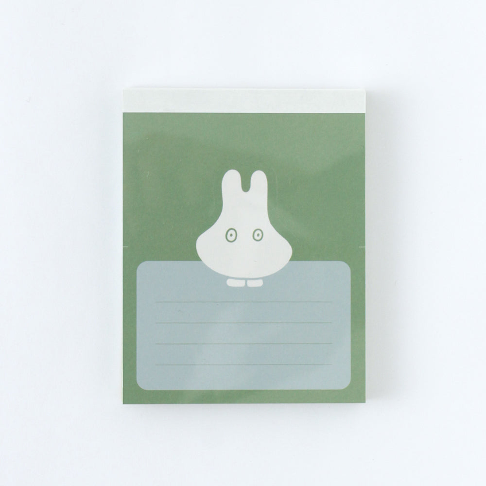 MIFFY x greenflash Pop-Up Memo Pad 8.5x11cm Obake