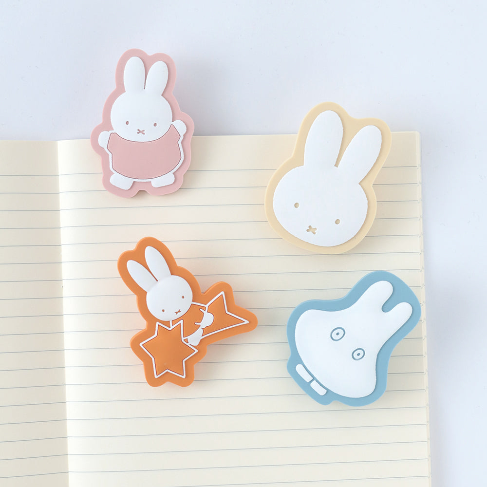 MIFFY x greenflash Rubber Clip 7.5x10cm Miffy