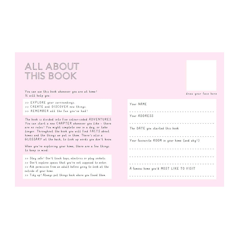 Take Me Home: An Activity Journal For Young Explorers by Mary Richards