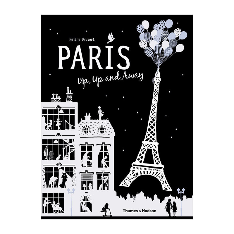 Paris Up, Up And Away by Hélène Druvert
