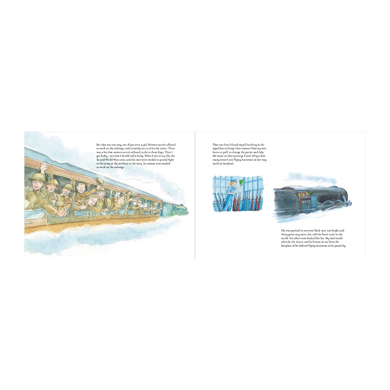 Flying Scotsman And The Best Birthday Ever by Michael Morpurgo and Michael Foreman