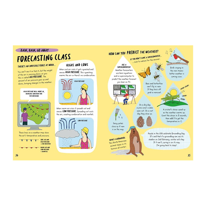 The Brainiac's Book Of The Climate And Weather by Rosie Cooper, Harriet Russell