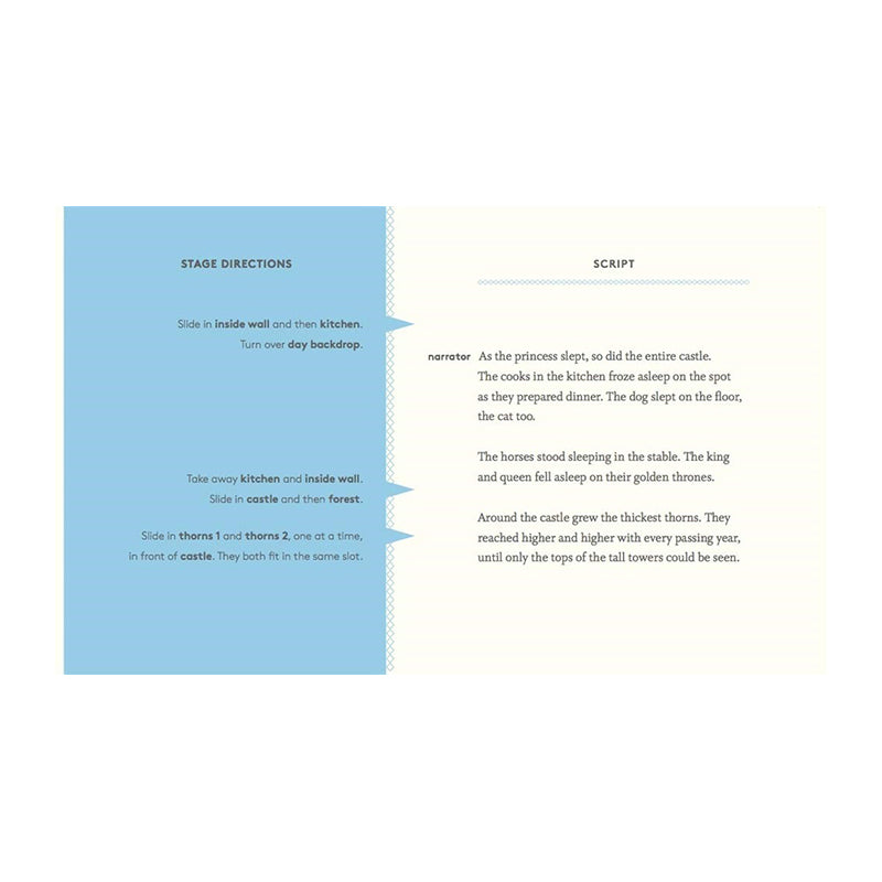 The Sleeping Beauty Theatre Put On Your Own Show by Su Blackwell, Corina Fletcher, Wendy Jones