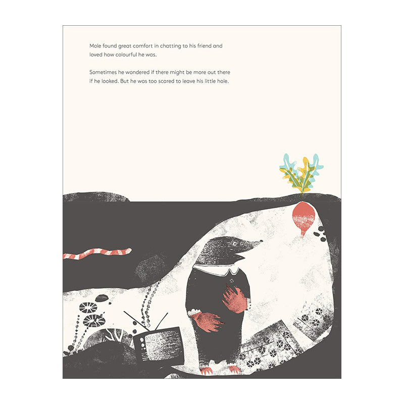 Mole In A Black And White Hole by Tereza Sediva