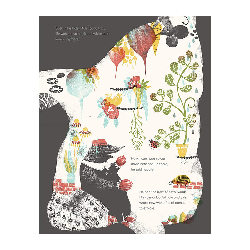 Mole In A Black And White Hole by Tereza Sediva