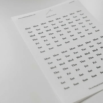 SOM Studio Archival Sticker Weekly