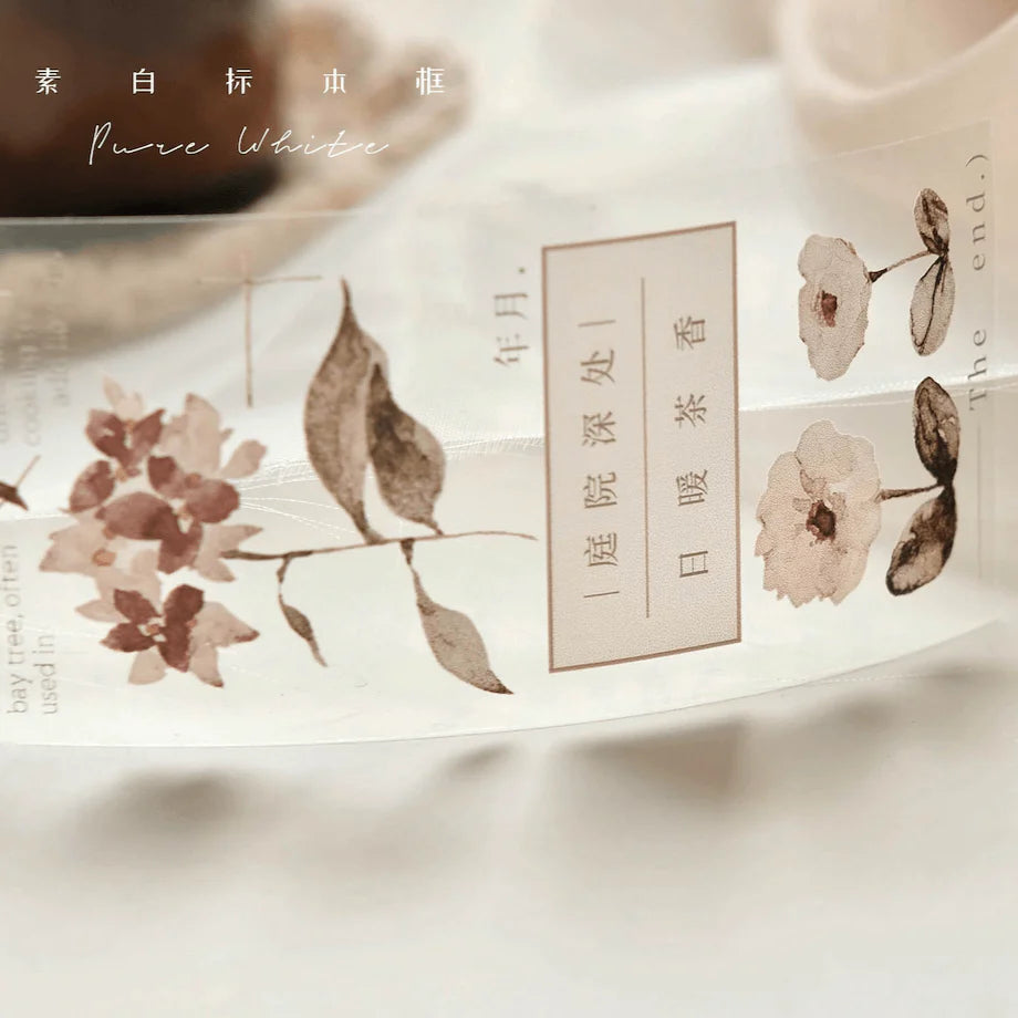 FRECKLES Tea PET Matte Tape Fall Leaves 10m