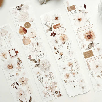 FRECKLES Tea PET Glossy Tape Chestnut Brown 10m