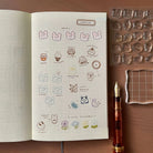 HATSU MIDORI Clear Stamp Sheet Vanilla's Favourite