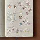 HATSU MIDORI Clear Stamp Sheet Vanilla's Favourite