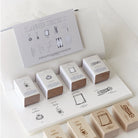 NYRET Planner Series II Rubber Stamp Abstract II