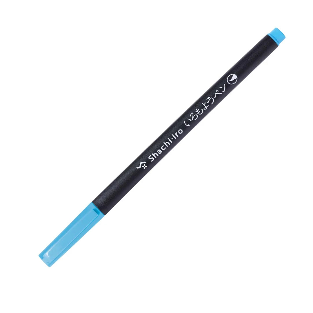 SHACHIHATA Iromoyou Pen Chrome Blue