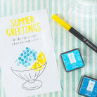 SHACHIHATA Iromoyou Pen Turquoise