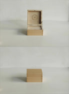 CLASSIKY Chestnut Wooden Card Case