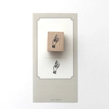 NYRET Postcard Series Rubber Stamp letter