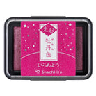 SHACHIHATA Kousai Shiny Ink Pad Peony Red