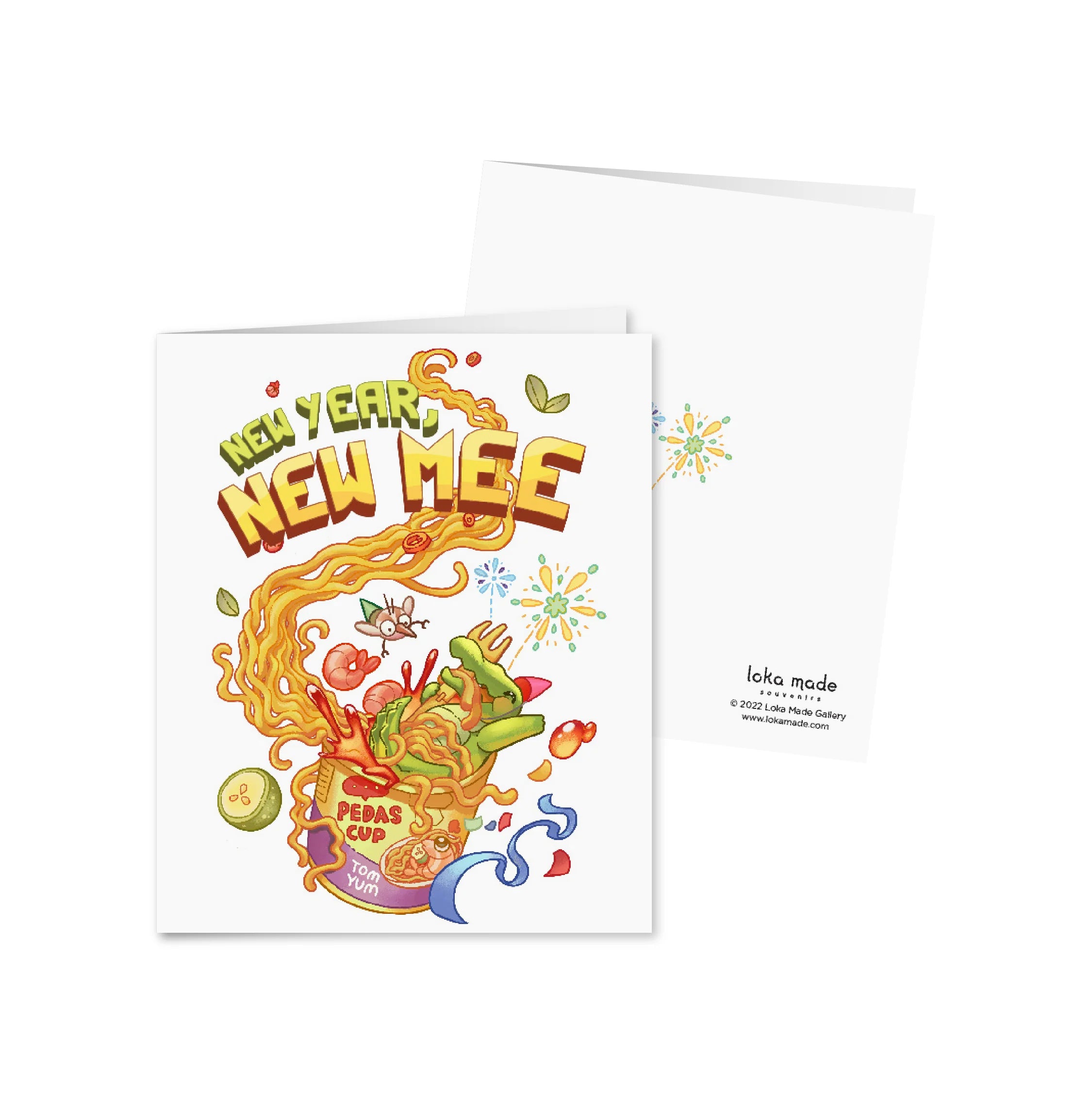 LOKAMADE Greeting Card GC803: New Year, New MEE