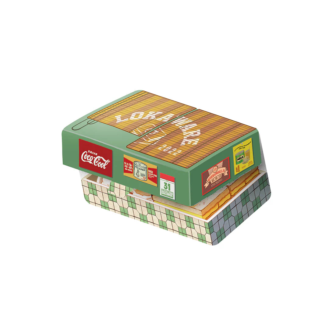 LOKAMADE Malaysia Shaped Postcard MDP31: All-Day Breakfast