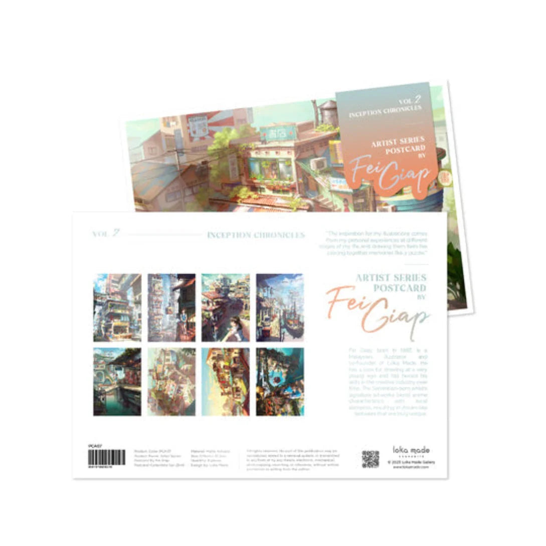 LOKAMADE Feigiap Postcard Collection Vol.2: Inception Chronicles