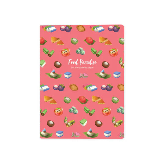 LOKAMADE Notebook A5 NB117: Food Paradise Kuih-Muih