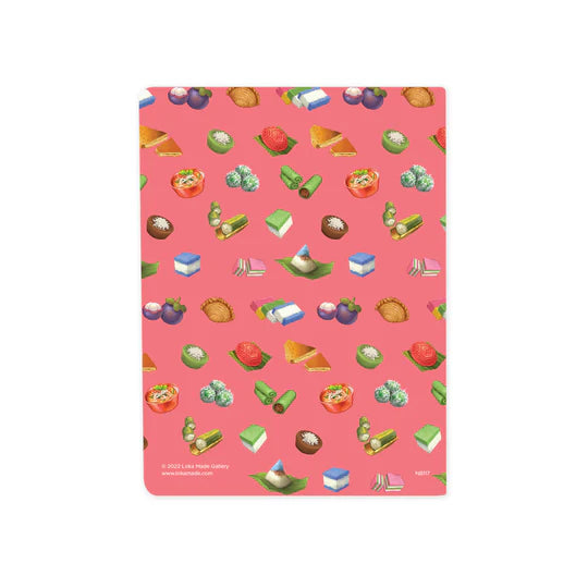 LOKAMADE Notebook A5 NB117: Food Paradise Kuih-Muih