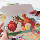 LOKAMADE Malaysia Shaped Postcard MDP28: Lokaware Nasi Lemak