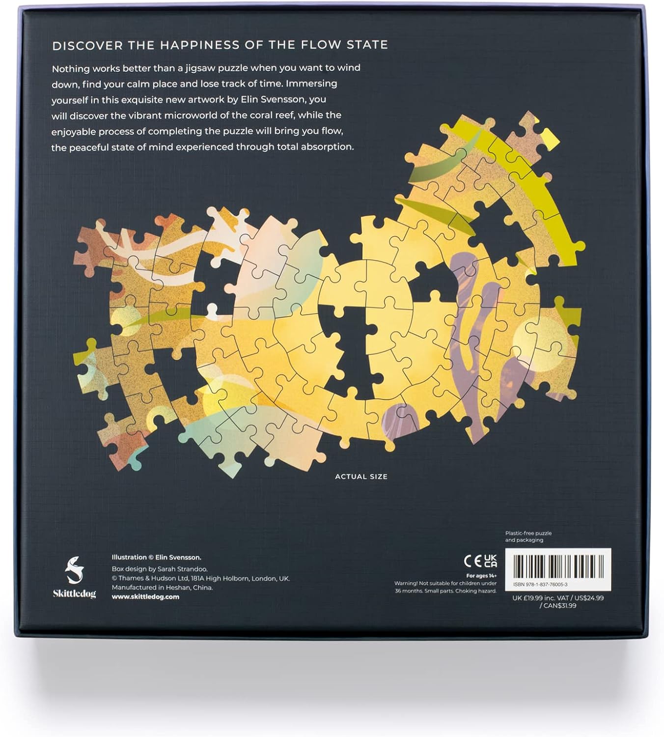 Reef Dream A Flow State Jigsaw Puzzle by Elin Svensson