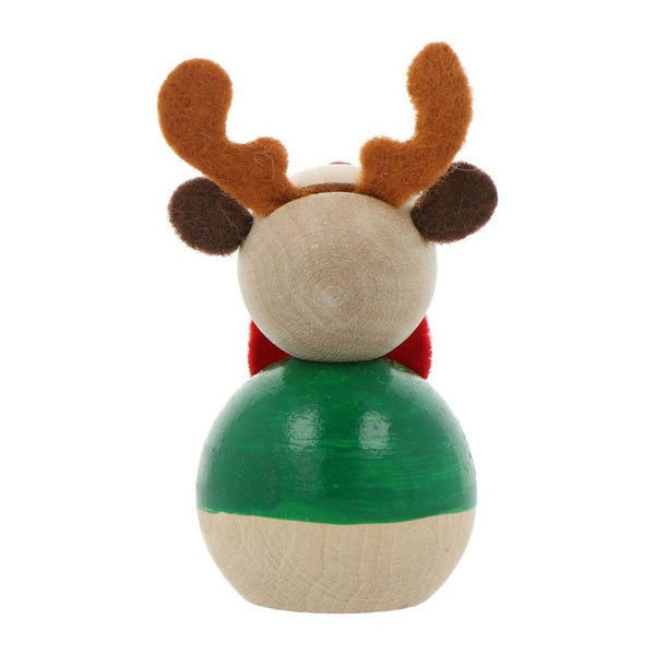 MARK'S Hracky Xmas Palm-Sized Doll Reindeer