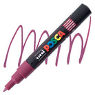 UNI POSCA Marker Fine Bullet 1.3mm Red Wine