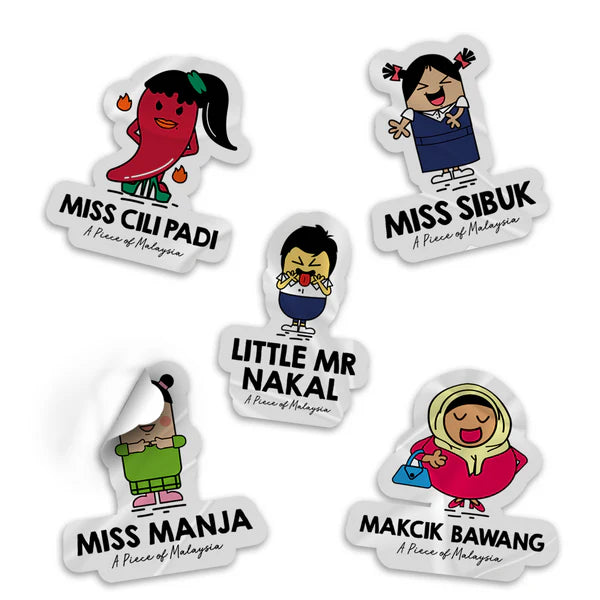 APOM Stickers Geng Malaysia