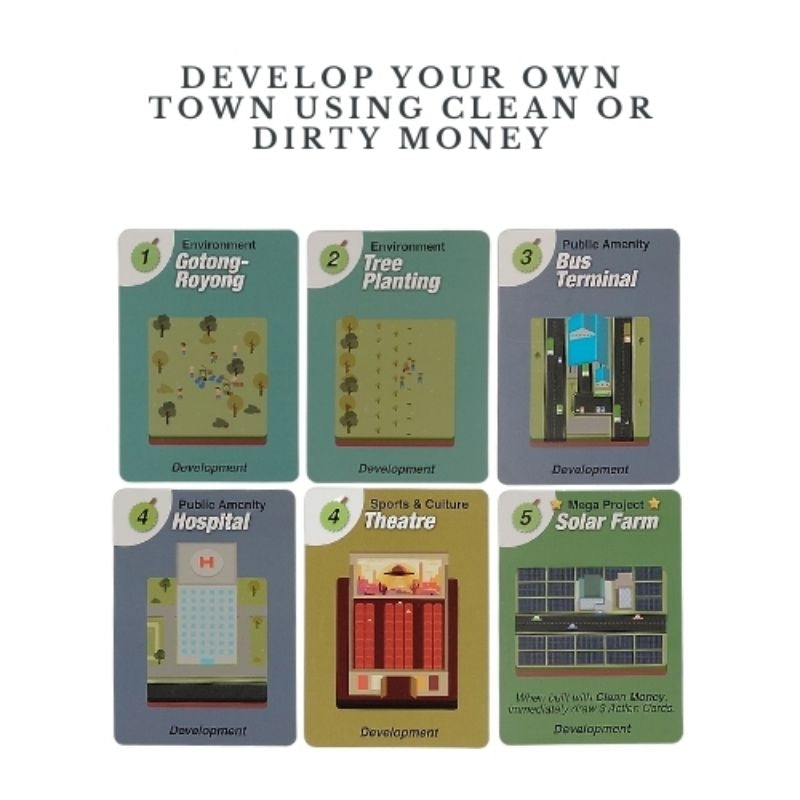 Build My-Town Card Game