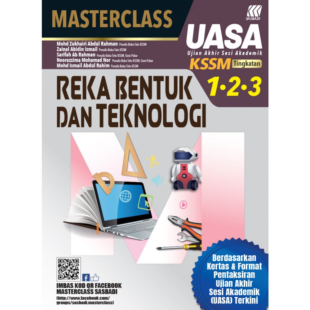 MasterClass UASA KSSM Reka Bentuk & Teknologi Tingkatan 1,2,3