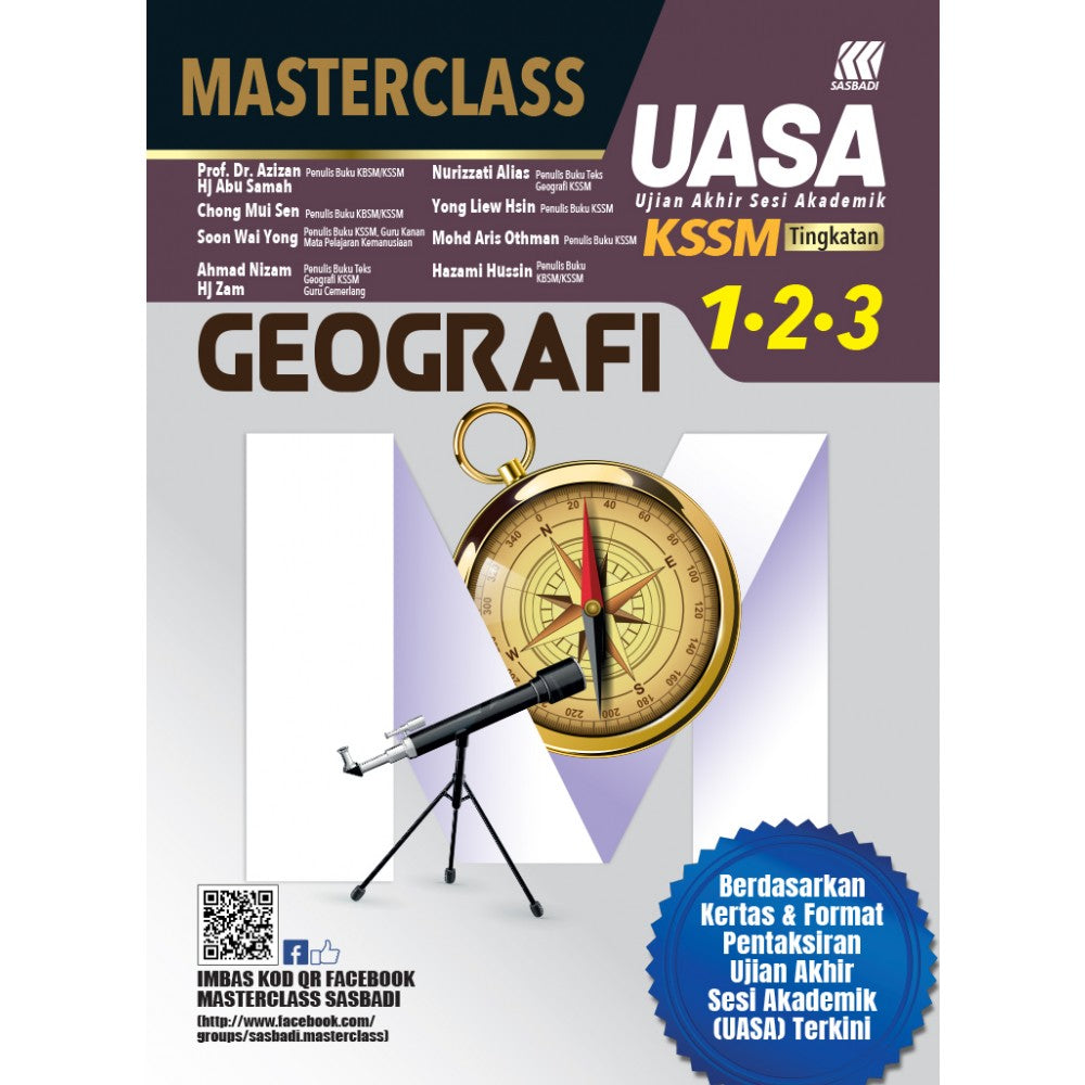 MasterClass UASA KSSM Geografi Tingkatan 1,2,3