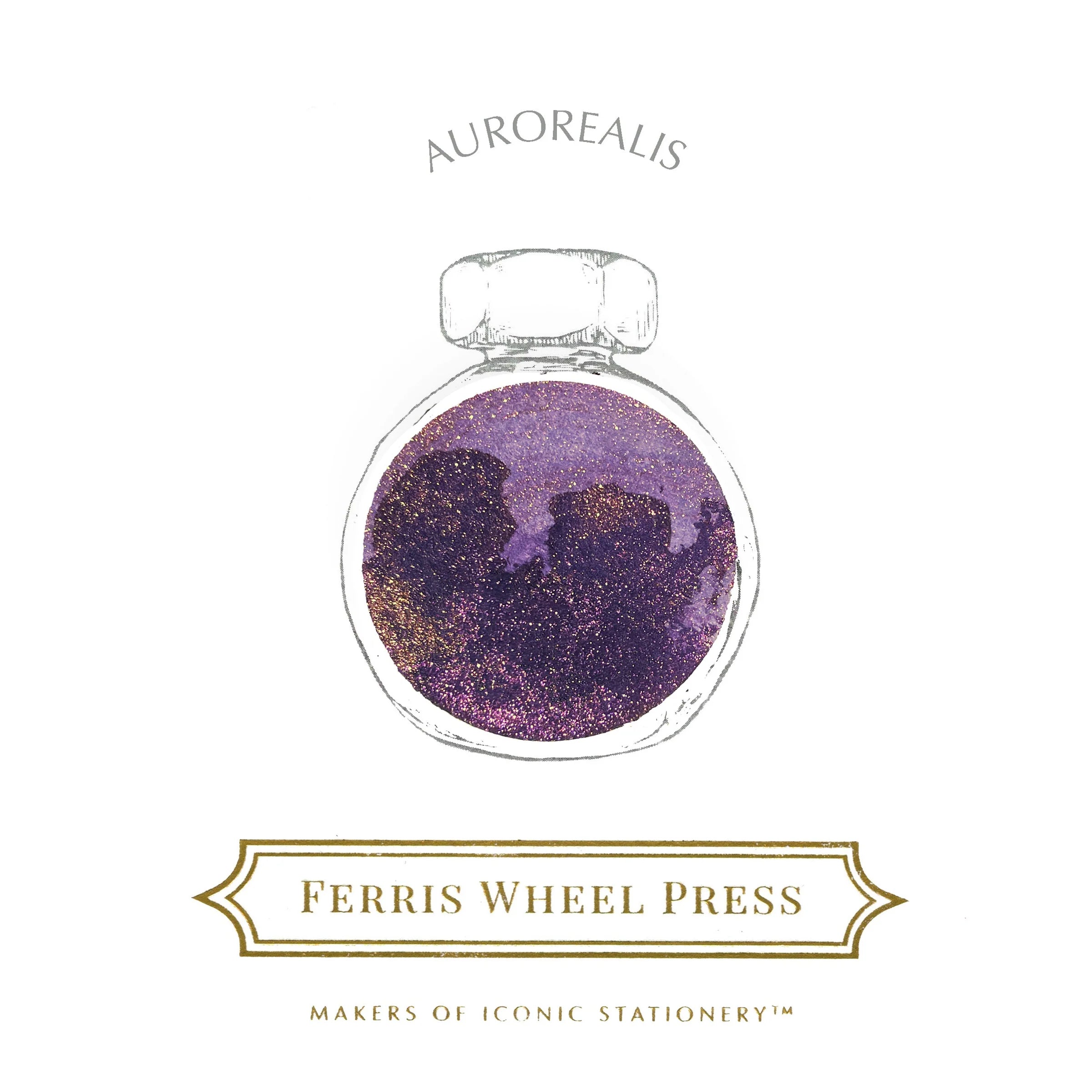 FERRIS WHEEL PRESS Fountain Pen Ink 38ml Limited Edition '24 Aurorealis