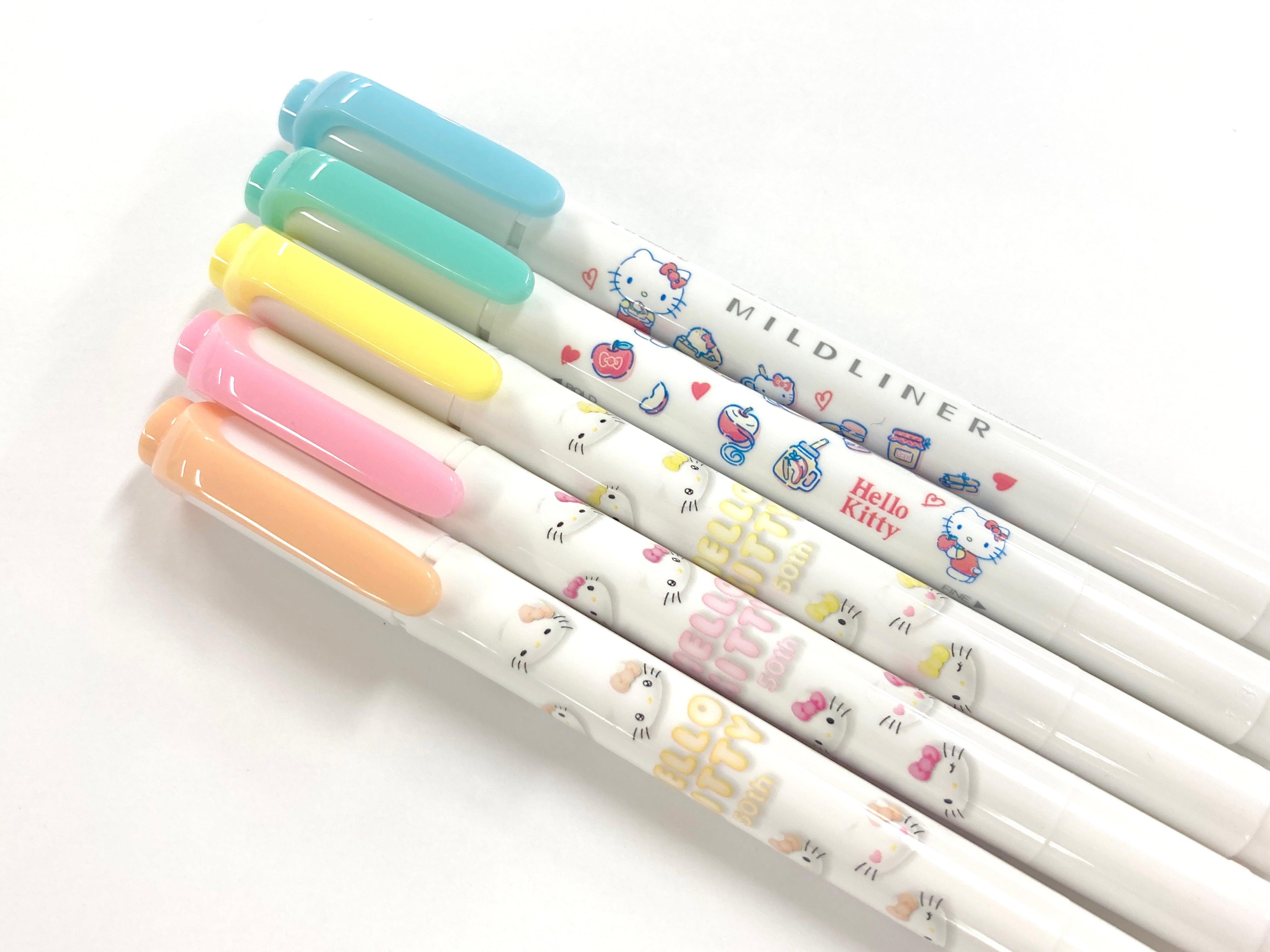 ZEBRA Mildliner Highlighter Limited Edition Hello Kitty Mild Lemon Yellow